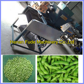 automatic Green soy bean sheller, fresh soybean shelling machine