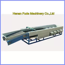 apple polishing and grading machine, apple cleaning and sorting machine