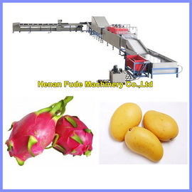 Fruit Cleaning, Waxing, Drying and Grading Production Line