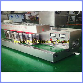 peanut butter bottle sealing machine, chilli sauce bottle sealing machine