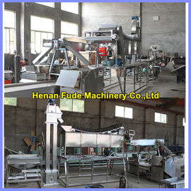 big capacity peanut fryer, peanut frying machine