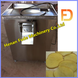 potato waved crisp pieces slicer , potato waved slice cutting machine