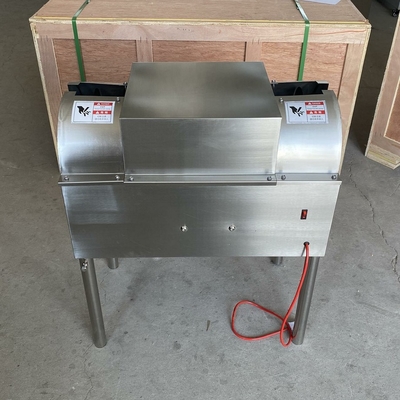 Fresh garlic stem cutting machine, Garlic root cutting machine, Garlic Stem Root Cutter