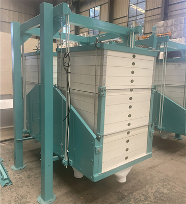 Double Bin Plansifter for Wheat/Maize/Corn Flour mill, Wheat corn Flour Mill sieve, powder Sifter