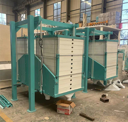 Double Bin Plansifter for Wheat/Maize/Corn Flour mill, Wheat corn Flour Mill sieve, powder Sifter