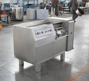 frozen meat cuber, frozen meat dicing machine, meat cube cutting machine