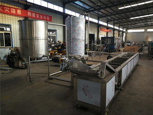 peanut frying line, peanut frying machine, peanut oil roaster, nuts fryer