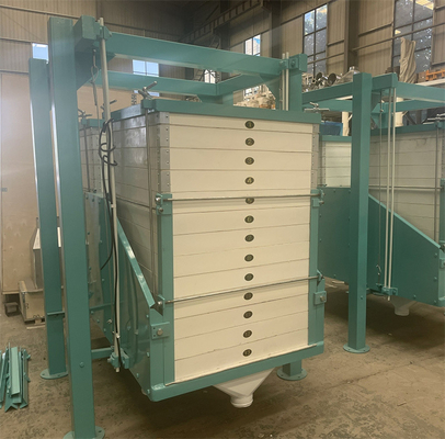 Double Bin Plansifter for Wheat/Maize/Corn Flour mill, Wheat corn Flour Mill sieve, powder Sifter
